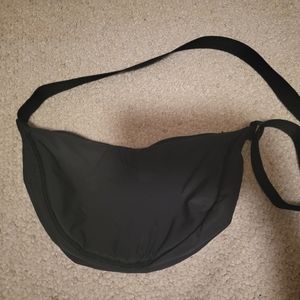 Black Uniqlo Round Mini Crossbody Shoulder Bag